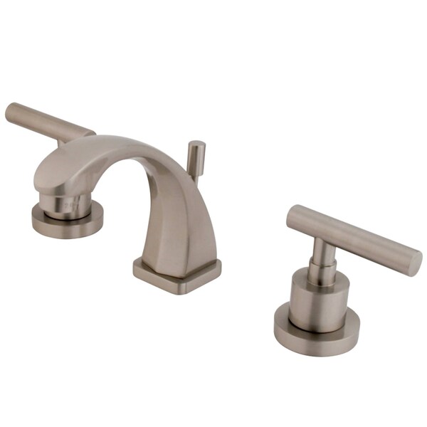 KS4948CML Manhattan 8" Widespread Bathroom Faucet, Brushed Nickel